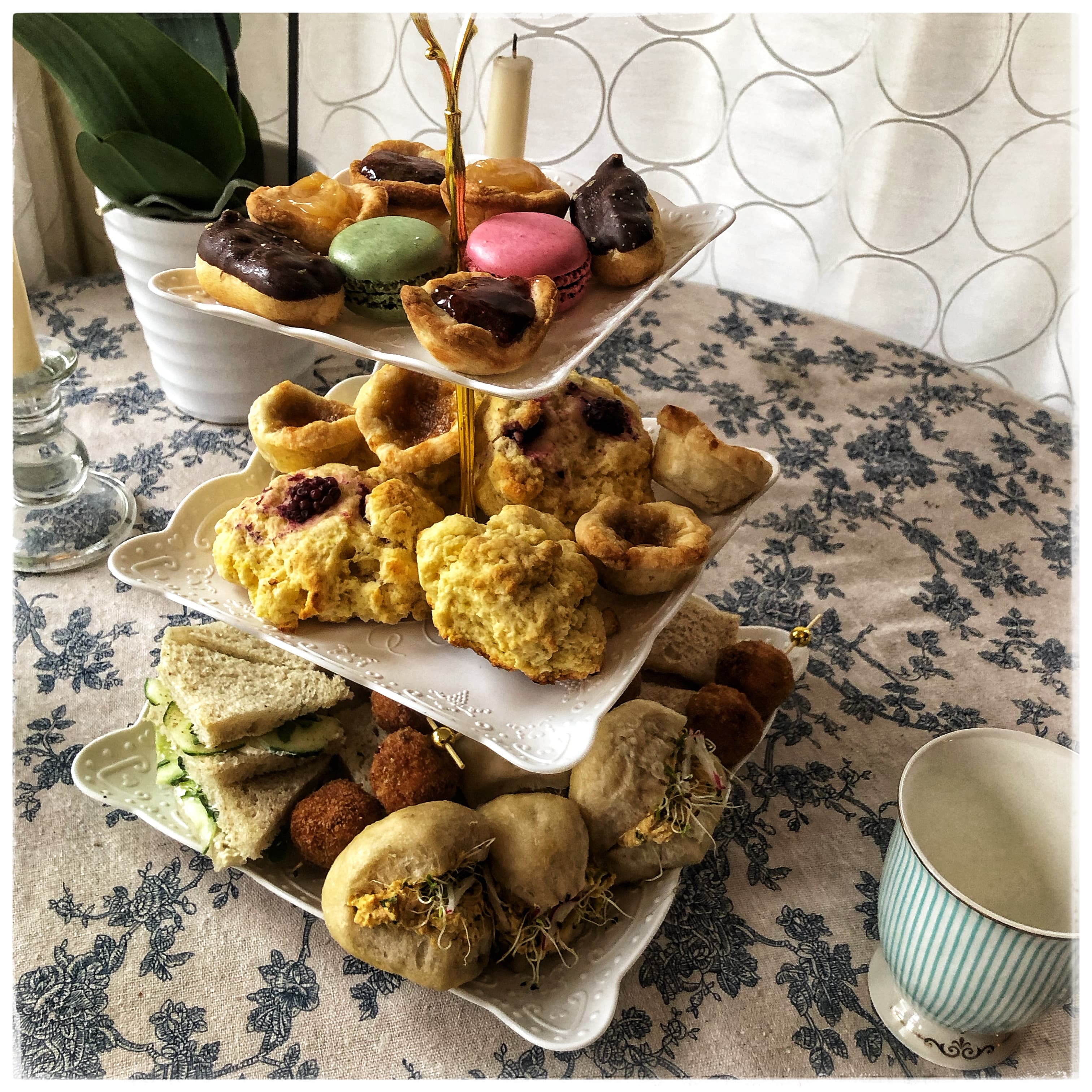 Elegant High-Tea Service